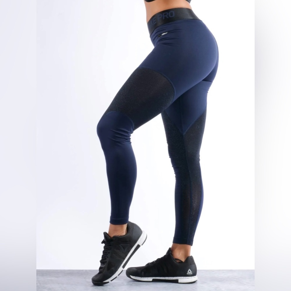 New Nike Women's Pro Warm 7/8 Training Tights